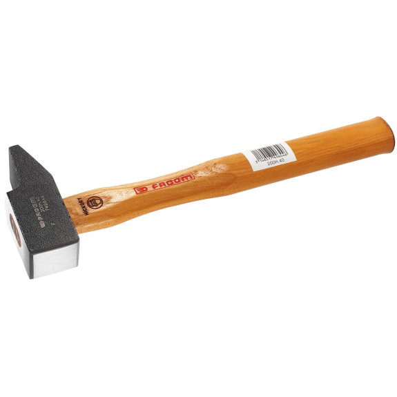 Marteau de mécanicien rivoir à manche bois Hickory 40mm - FACOM - 200H.40PB-Lire la description