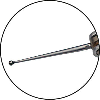Innen-Schnellmesstaster mit Rundspitzen und Messuhr 5,0-15,0mm