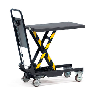 Hydraulischer Hubtischwagen 150 kg-Beschreibung lesen