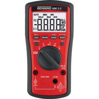 Multimeter MM 2-2 0,1 mV-1000 V AC,0,1 mV-1000 V DC TRUE RMS-Beschreibung lesen