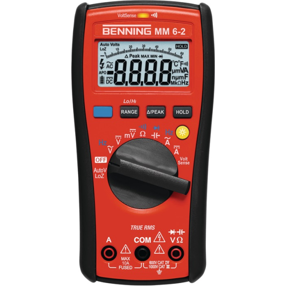 Multimeter MM 6-2 0,000 V -1000 V AC/DC TRUE RMS-Beschreibung lesen
