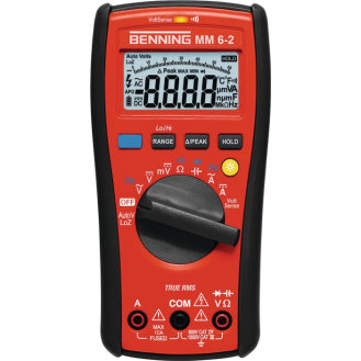 Multimeter MM 6-2 0,000 V -1000 V AC/DC TRUE RMS-Beschreibung lesen