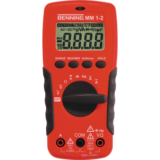 Multimeter MM 1-2 0,1 mV-750 V AC/0,1 mV-1000 V DC RMS-Beschreibung lesen