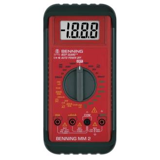 Multimeter MM 2 0,1 mV-750 V AC,0,1 mV-1000 V DC RMS-Beschreibung lesen