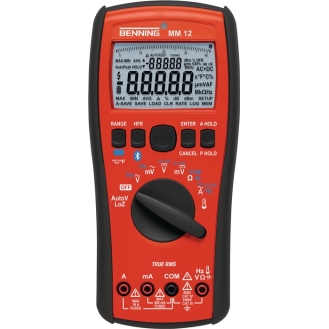 Multimeter MM 12 0,0001 V-1000 V AC/DC TRUE RMS-Beschreibung lesen