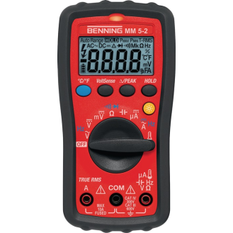 Multimeter MM 5-2 0,1 mV-600 V AC/DC TRUE RMS-Beschreibung lesen
