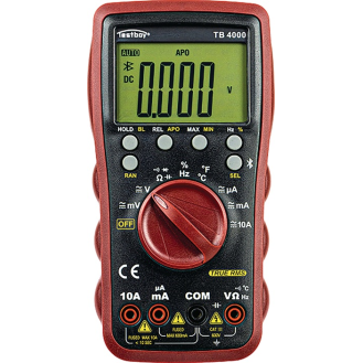 Multimeter TB 4000 0-600 V AC,0-600 V DC TRUE RMS-Beschreibung lesen