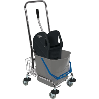 Reinigungswagen Eimer 1x27 l,Presse,Ablagekorb STA-Beschreibung lesen