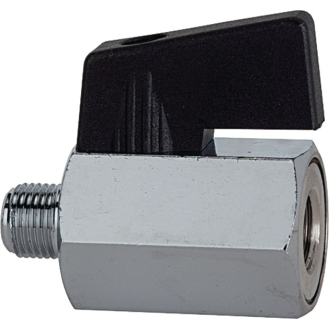 Mini-Kugelhahn 9,7m G 1/8 Zoll IG/AG-Beschreibung lesen