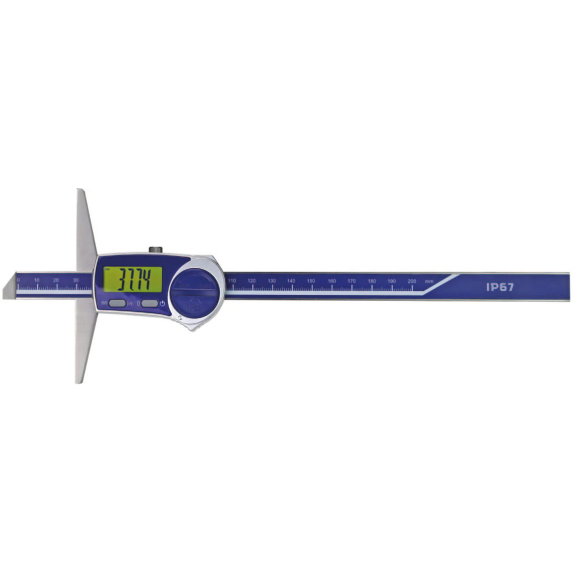 Tiefenmessschieber mit induktiv Messsystem 0-300mm-Beschreibung lesen