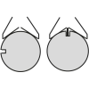 Tiefenmessschieber mit auswechselbaren Einsätzen, Haken, Doppelhaken, Messstift und Messteller 0-500mm