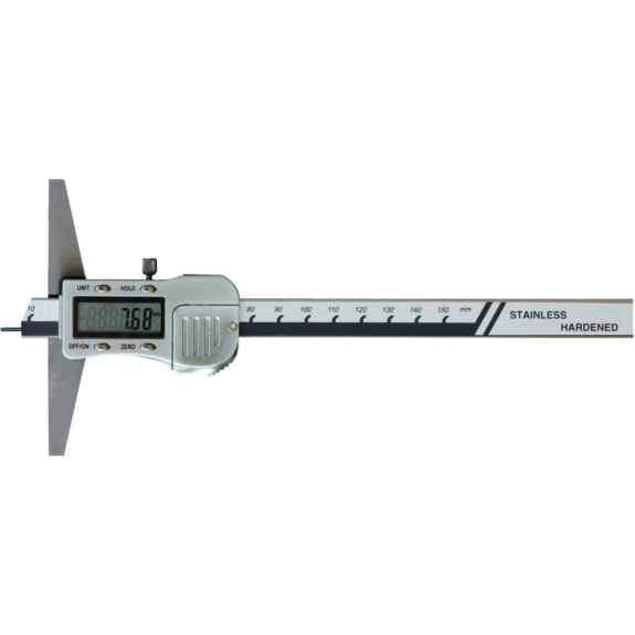 Digital Tiefenmessschieber mit Stiftspitze Ø1,5x6mm 0-150mm-Beschreibung lesen