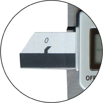 Tiefenmessschieber mit Doppelhaken und umsteckbarer Messstange 0-200mm und Nonius 1/20mm-Beschreibung lesen