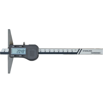 Tiefenmessschieber mit 3 V Messsystem 0-150mm und Brückenlänge 100mm-Beschreibung lesen