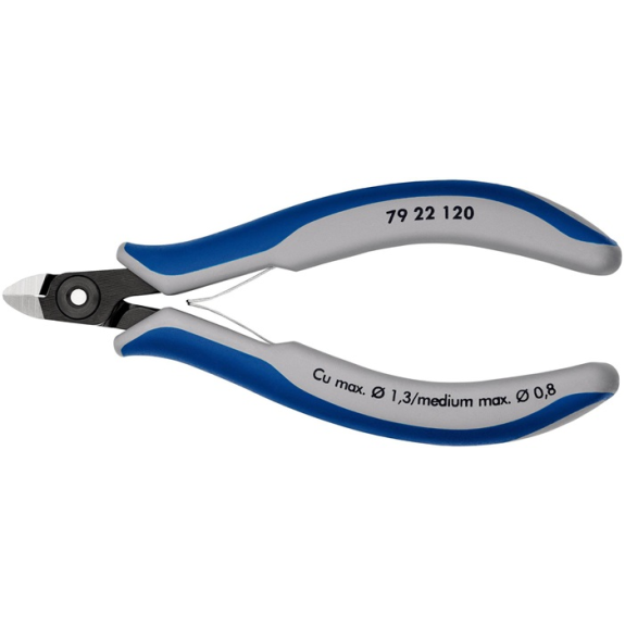 Präzisions-Elektronik-Seitenschneider L.120mm Form 2 Facette nein pol.-Beschreibung lesen
