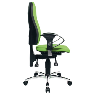 Bürodrehstuhl m.Permanentkontakt apfelgrün 460-560mm m.Rl.-Beschreibung lesen