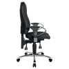 Bürodrehstuhl m.Permanentkontakt schwarz 460-560mm m.Rl.