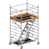 Fahrgerüst Uni Komfort P2 Arbeits-B1500xL1800mm Alu.Gerüsthöhe 3430mm 2 kN/m²