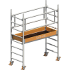 Fahrgerüst Uni Leicht P2 Arbeits-B750xL1800mm Alu.Gerüsthöhe 2330mm 2 kN/m² Fahrgerüst Uni Leicht P2 Arbeits-B750xL1800mm Alu.Gerüsthöhe 2330mm 2 kN/m²