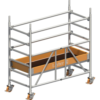 Fahrgerüst Zifa P2 Arbeits-B750xL1800mm Alu.Gerüsthöhe 1830mm 2 kN/m²-Beschreibung lesen