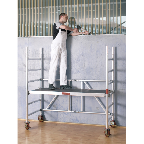 Fahrgerüst Zifa P2 Arbeits-B750xL1800mm Alu.Gerüsthöhe 1830mm 2 kN/m² Fahrgerüst Zifa P2 Arbeits-B750xL1800mm Alu.Gerüsthöhe 1830mm 2 kN/m²-Beschreibung lesen