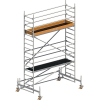 Fahrgerüst Uni Stand.P2 Arbeits-B750xL2850mm Alu.Gerüsthöhe 4580mm 2 kN/m²
