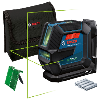 Nivel láser de líneas verde GLL 2-15 +soporte - 0601063W00 BOSCH-Leer más