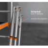 Fahrgerüst SoloTower Arbeits-B750xL1130mm Alu.Gerüsthöhe 3370mm 2 kN/m²