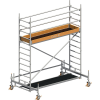 Fahrgerüst Uni Stand.P2 Arbeits-B750xL2850mm Alu.Gerüsthöhe 3580mm 2 kN/m² Fahrgerüst Uni Stand.P2 Arbeits-B750xL2850mm Alu.Gerüsthöhe 3580mm 2 kN/m²
