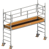 Fahrgerüst Uni Stand.P2 Arbeits-B750xL2850mm Alu.Gerüsthöhe 2430mm 2 kN/m² Fahrgerüst Uni Stand.P2 Arbeits-B750xL2850mm Alu.Gerüsthöhe 2430mm 2 kN/m²