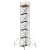 Fahrgerüst Uni Komfort P2 Arbeits-B1500xL1800mm Alu.Gerüsthöhe 11430mm 2 kN/m² Fahrgerüst Uni Komfort P2 Arbeits-B1500xL1800mm Alu.Gerüsthöhe 11430mm 2 kN/m²