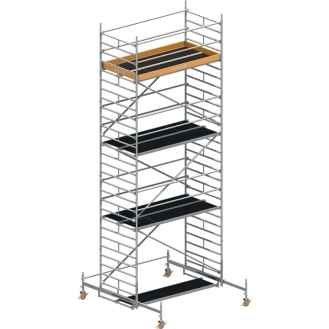 Fahrgerüst Uni Breit P2 Arbeits-B1500xL2850mm Alu.Gerüsthöhe 7610mm 2 kN/m²-Beschreibung lesen