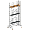 Fahrgerüst Uni Stand.P2 Arbeits-B750xL2850mm Alu.Gerüsthöhe 6580mm 2 kN/m² Fahrgerüst Uni Stand.P2 Arbeits-B750xL2850mm Alu.Gerüsthöhe 6580mm 2 kN/m²