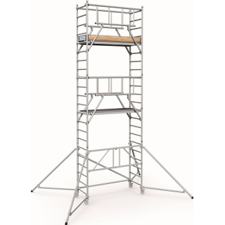 Fahrgerüst PaxTower S-PLUS 1T Arbeits-B600xL1800mm Alu.Gerüsthöhe 5650mm 2kN-Beschreibung lesen