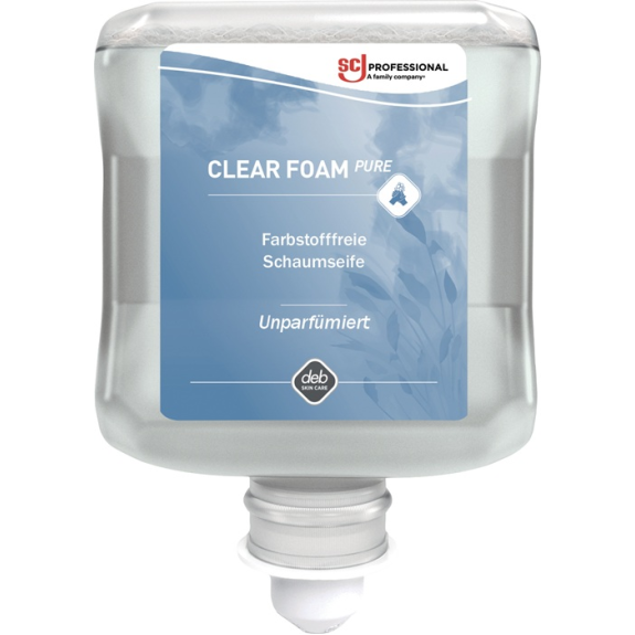 Schaumseife Clear FOAM Pure 1l f.4707 020 186 Kartusche-Beschreibung lesen