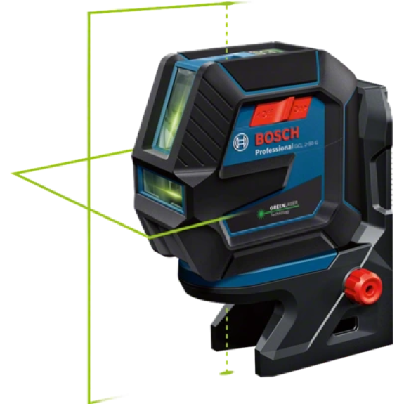 Niveau laser des lignes vertes GCL 2-50 + Support - 0601066M00-Lire la description