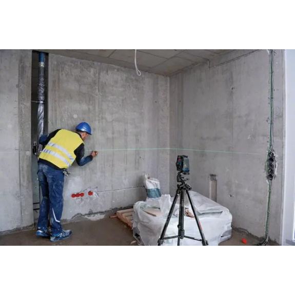 Niveau laser des lignes vertes GCL 2-50 + Support - 0601066M00-Lire la description
