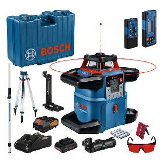 Laser rotatif Bosch GRL 600 CHV + BT170HD, GR240-Lire la description