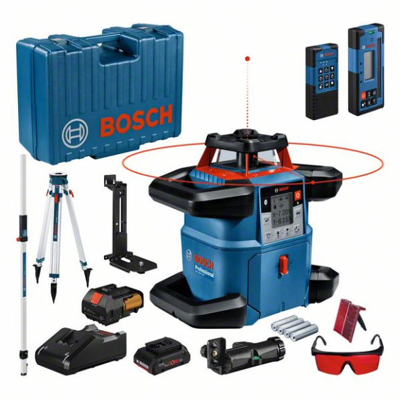 Laser rotatif Bosch GRL 600 CHV + BT170HD, GR240-Lire la description