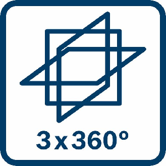 Kreuzlinienlaser GLL 3-80 CG Prof.30m (120 m) ± 0,2 mm/m-Beschreibung lesen