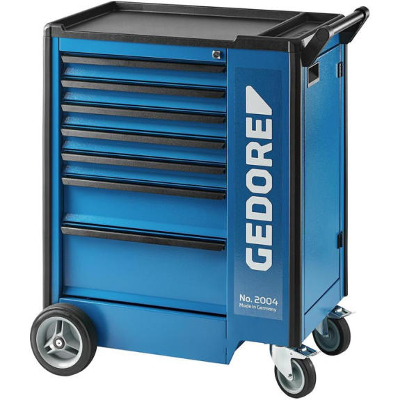 Carrello portautensili in acciaio con 7 cassetti 1000kg-Leggi tutto