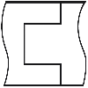 Elektronik-Greifzange Gesamt-L.115mm ESD flachrunde Backen spiegelpol.Form 2 Elektronik-Greifzange Gesamt-L.115mm ESD flachrunde Backen spiegelpol.Form 2