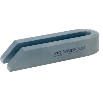 Gabelspanneisen DIN 6315B Schlitz-B.22mm L.250mm f.Spannschraube M20,M22-Beschreibung lesen