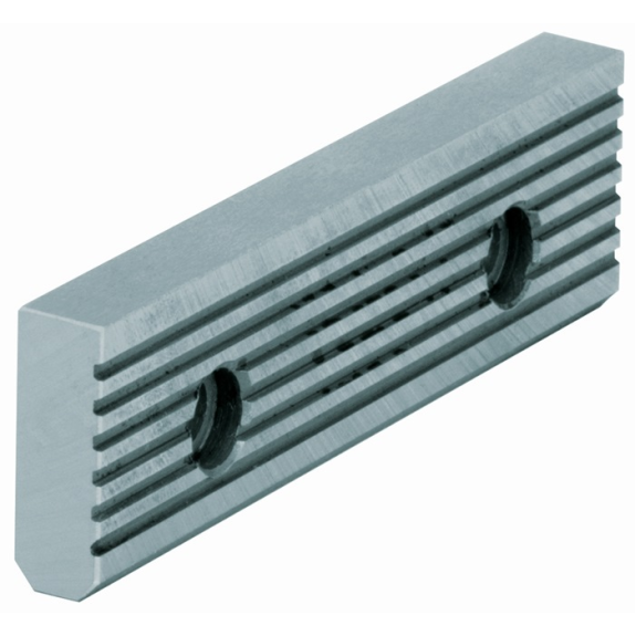 Normcke SGN f.Backen-B.125mm glt/gerillt Backen-H.39,7mm-Beschreibung lesen