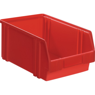 Sichtlagerkasten LK L290/266xB140xH130mm PS rot-Beschreibung lesen