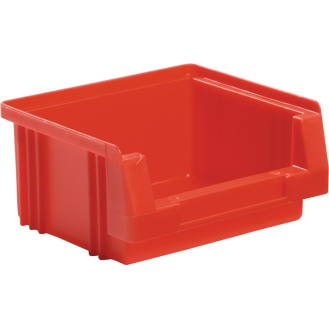 Sichtlagerkasten PLK L90xB102xH50mm PP rot-Beschreibung lesen