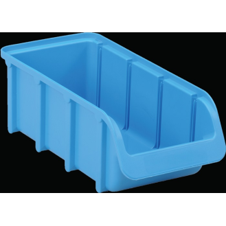 Sichtlagerkasten L216/183xB102xH74mm PP blau stapelbar-Beschreibung lesen
