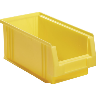 Sichtlagerkasten PLK L290xB150xH125mm PP gelb-Beschreibung lesen