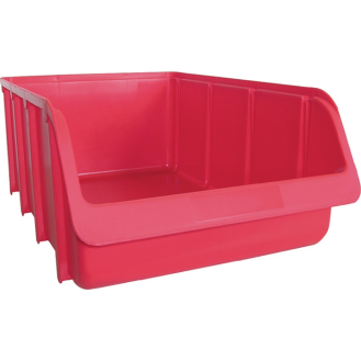 Sichtlagerkasten L489/422xB312xH184mm PP rot stapelbar-Beschreibung lesen