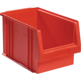 Sichtlagerkasten PLK L330xB213xH200mm PP rot-Beschreibung lesen